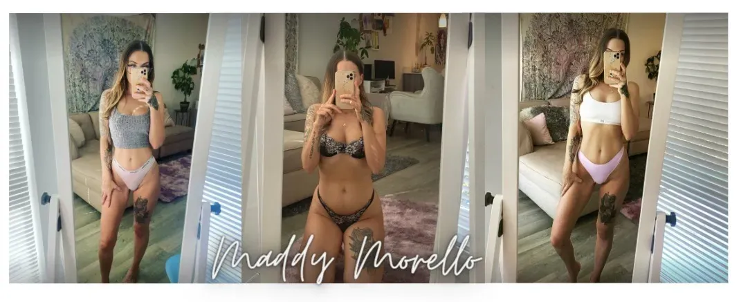 OnlyFans cuenta maddymorellofree header 2