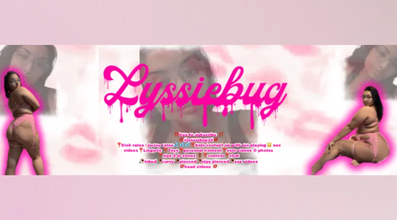 OnlyFans cuenta lyssiebug18 header 2