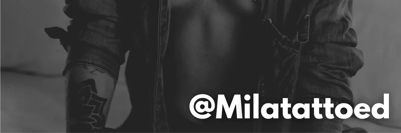 OnlyFans cuenta milatattooed header 2