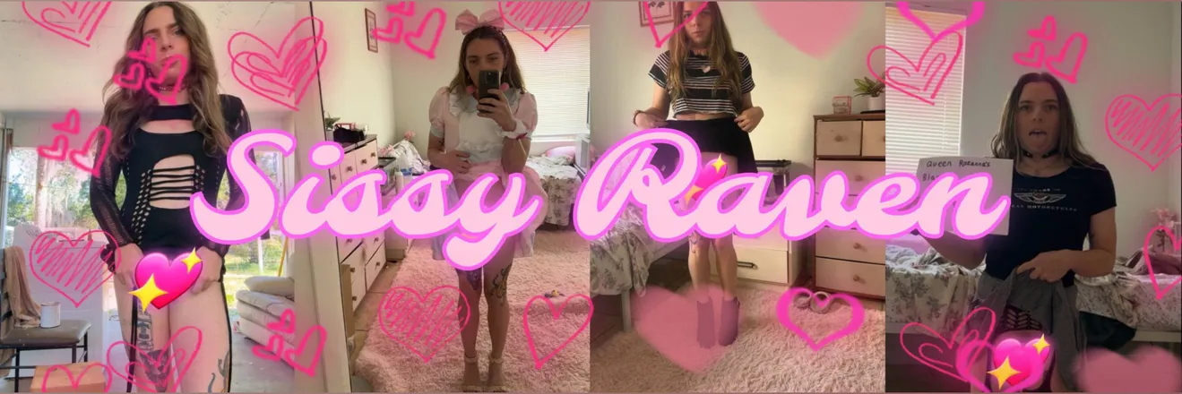 OnlyFans cuenta sissy-raven header 2