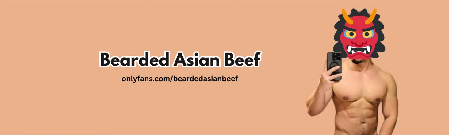 OnlyFans cuenta beardedasianbeef header 2