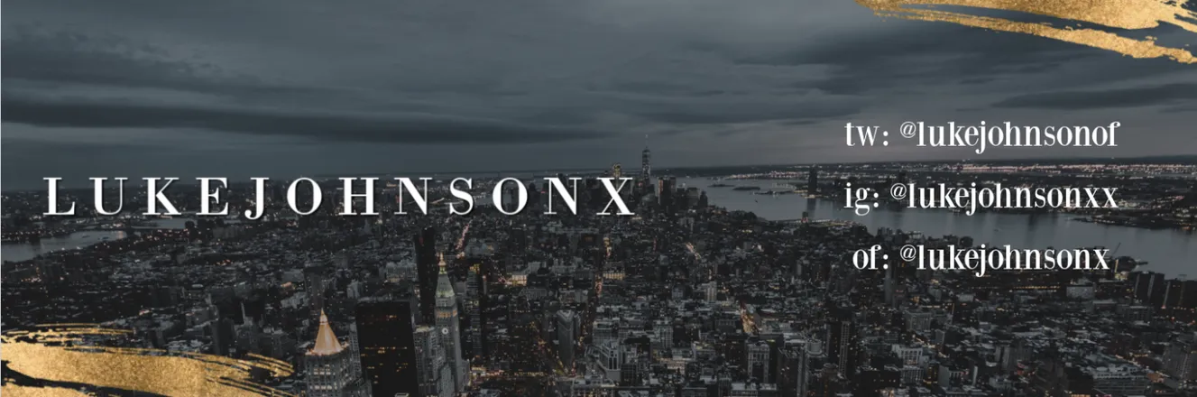 OnlyFans cuenta lukejohnsonx header 2