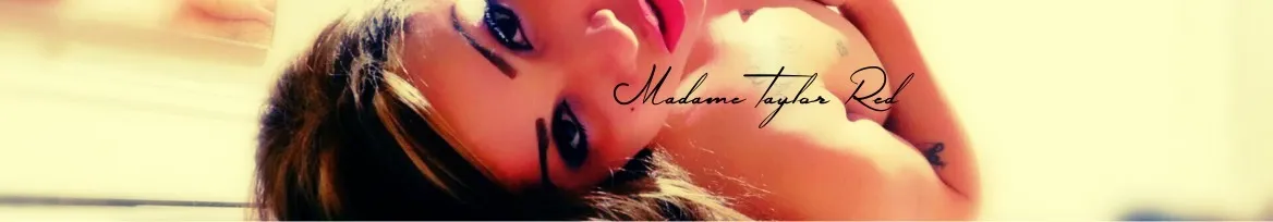 OnlyFans cuenta madamtaylorred header 2