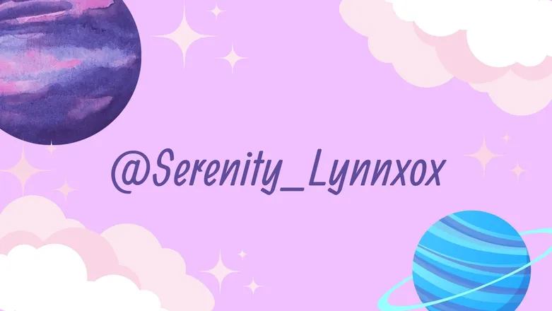 OnlyFans account  serenity_lynnxoxo header 2