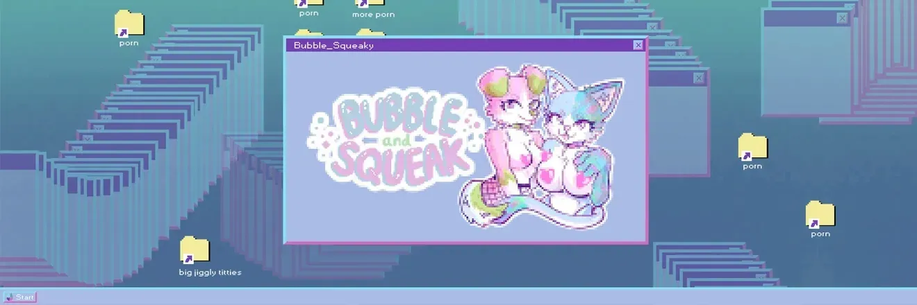 OnlyFans account  bubbleandsqueak header 2
