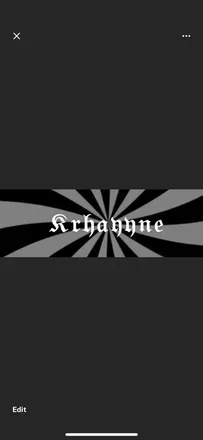 OnlyFans account  krhayyne header 2