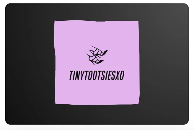 OnlyFans cuenta tinytootsiessxo header 2