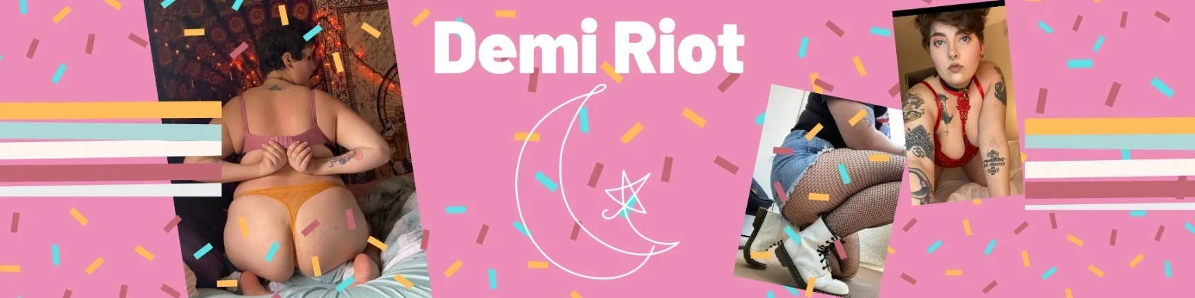 OnlyFans cuenta demi_riot header 2
