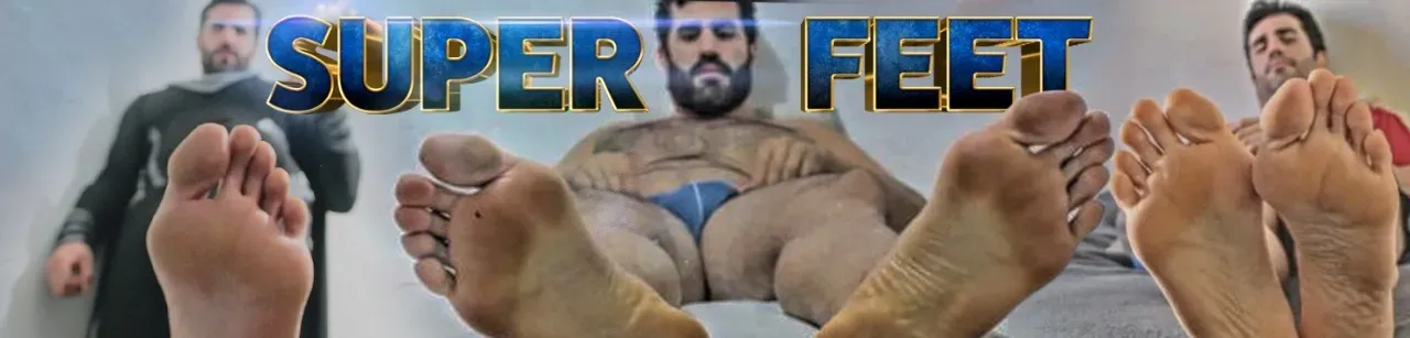 OnlyFans cuenta supermanfeet header 2