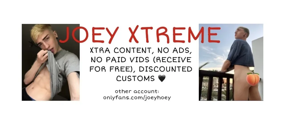 OnlyFans account  joeyxtreme header 2