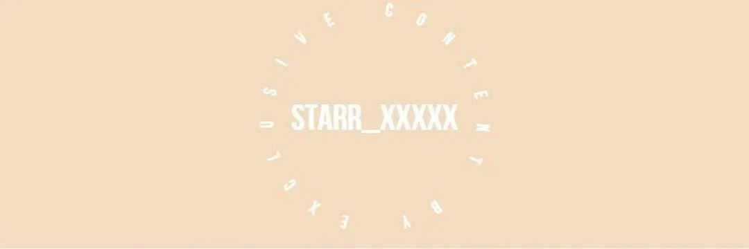 OnlyFans cuenta starr_xxxxx header 2