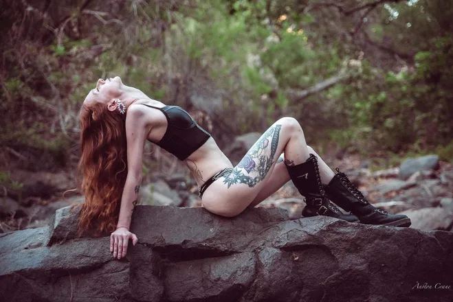 OnlyFans account  gingerblack header 2
