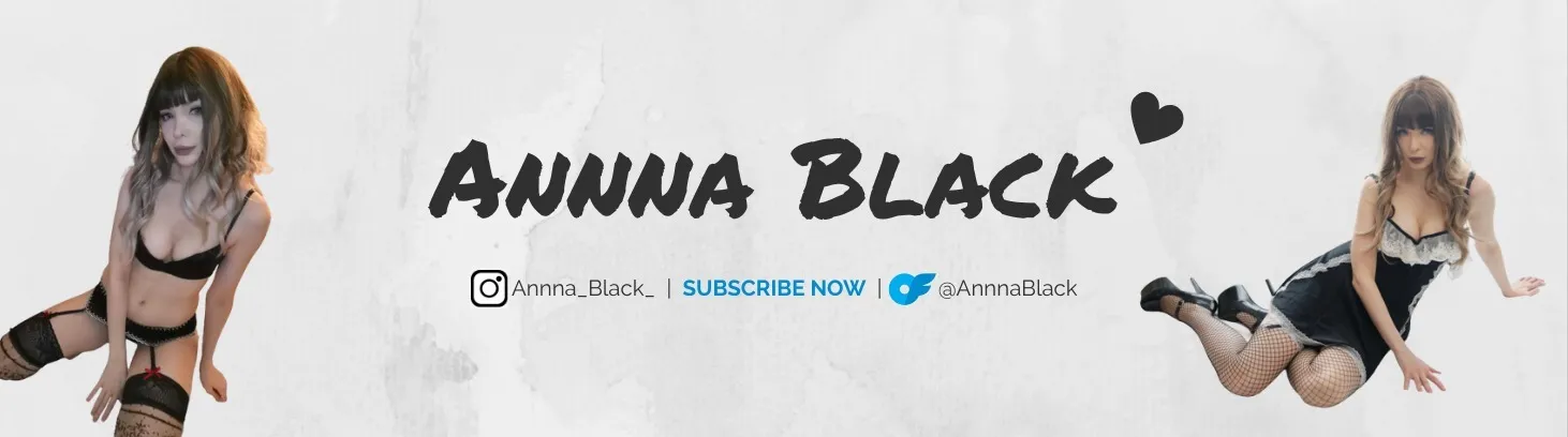 OnlyFans account  annnablack header 2