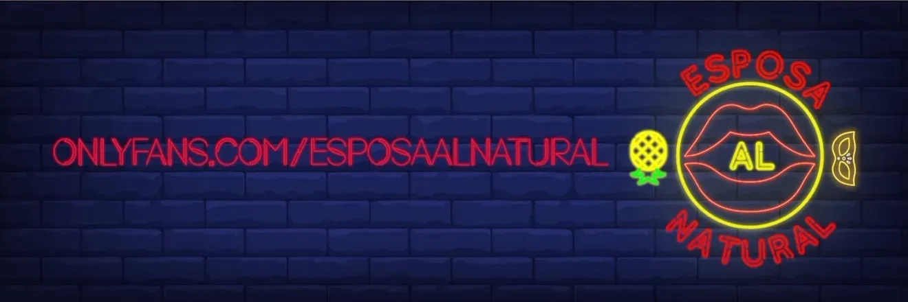OnlyFans account  esposaalnatural header 2