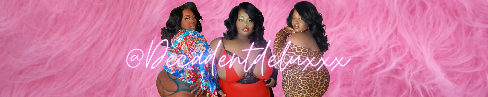 OnlyFans account  decadentdeluxxx header 2