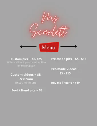 OnlyFans cuenta ms.scarlett1206 header 2