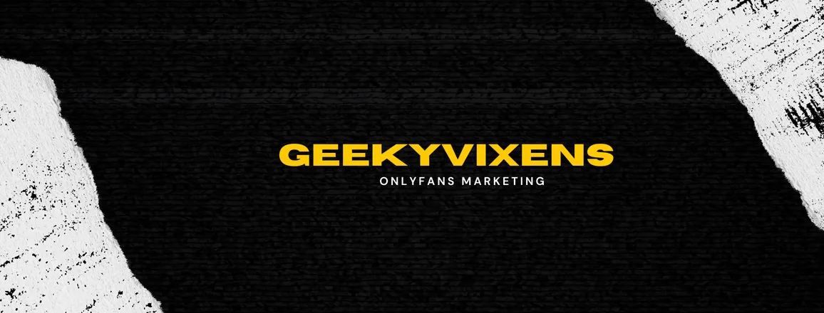 OnlyFans cuenta geekyvixen header 2