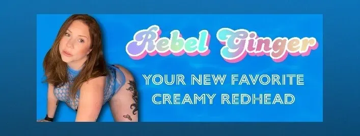 OnlyFans cuenta rebelginger header 2