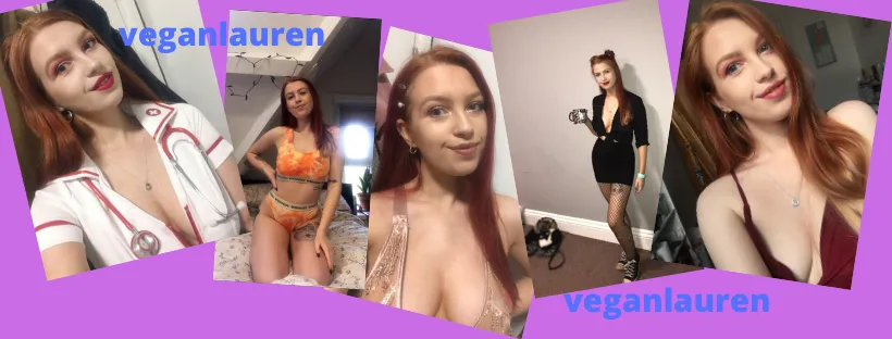 OnlyFans cuenta veganlauren header 2