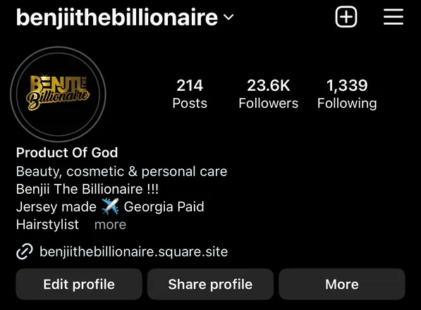 OnlyFans cuenta benjiithebiliionaire header 2