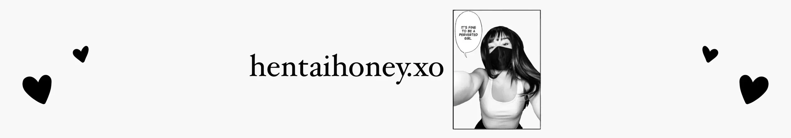 OnlyFans account  hentaihoney.xo header 2