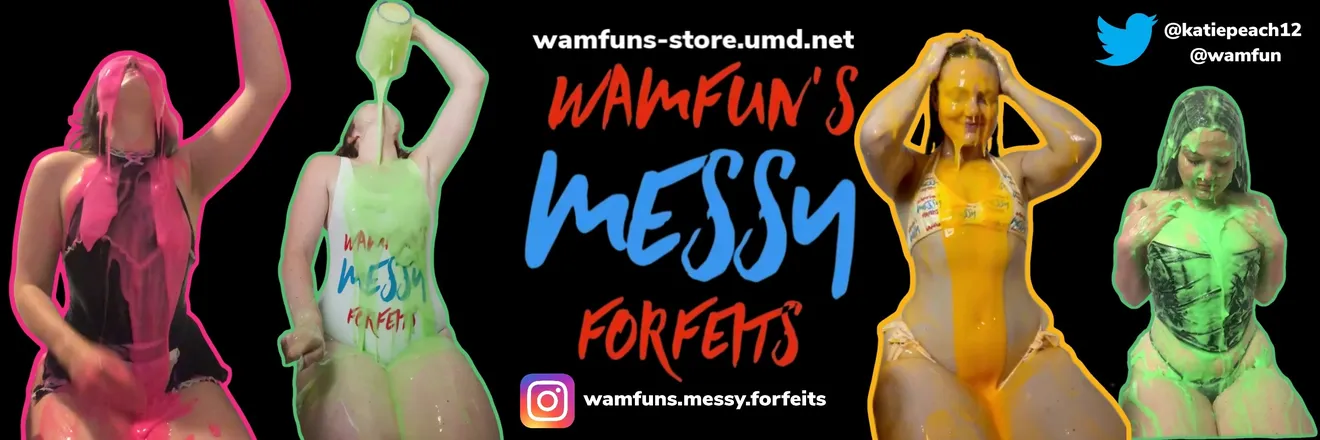 OnlyFans account  wamfunsmessyforfeitsvip header 2