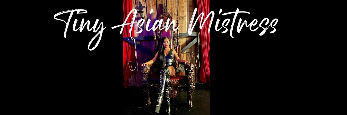 OnlyFans cuenta tinyasianmistress header 2