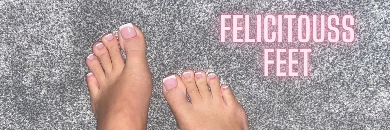 OnlyFans cuenta felicitoussfeet header 2