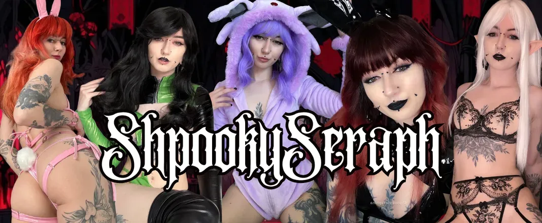 OnlyFans cuenta shpookyseraph header 2