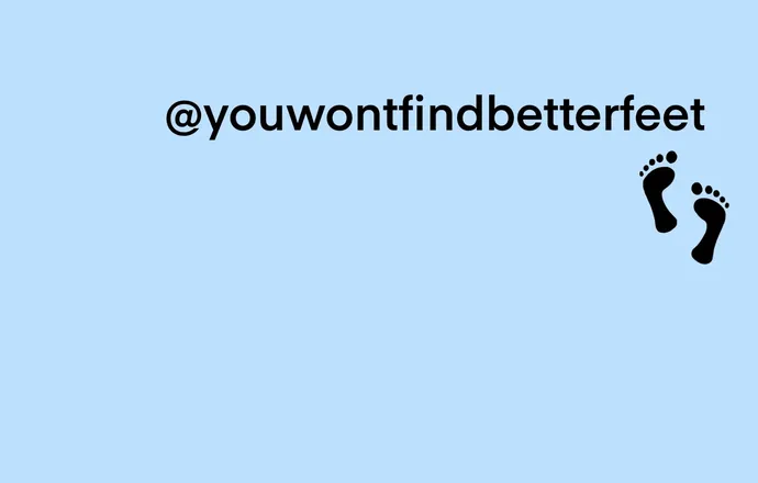 OnlyFans account  youwontfindbetterfeet header 2