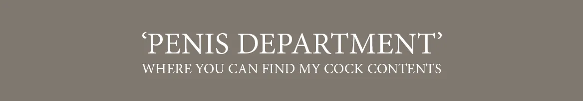 OnlyFans cuenta penisdepartment header 2