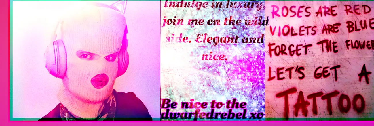 OnlyFans cuenta thedwarfedrebel header 2