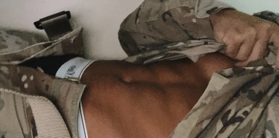 OnlyFans account  gaymilitarydude99 header 2