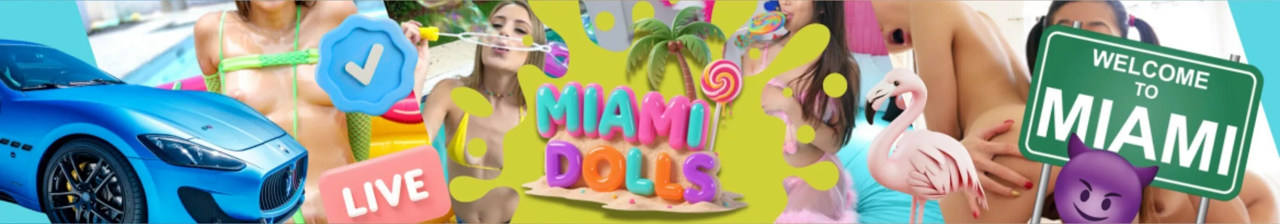 OnlyFans cuenta miamidolls header 2