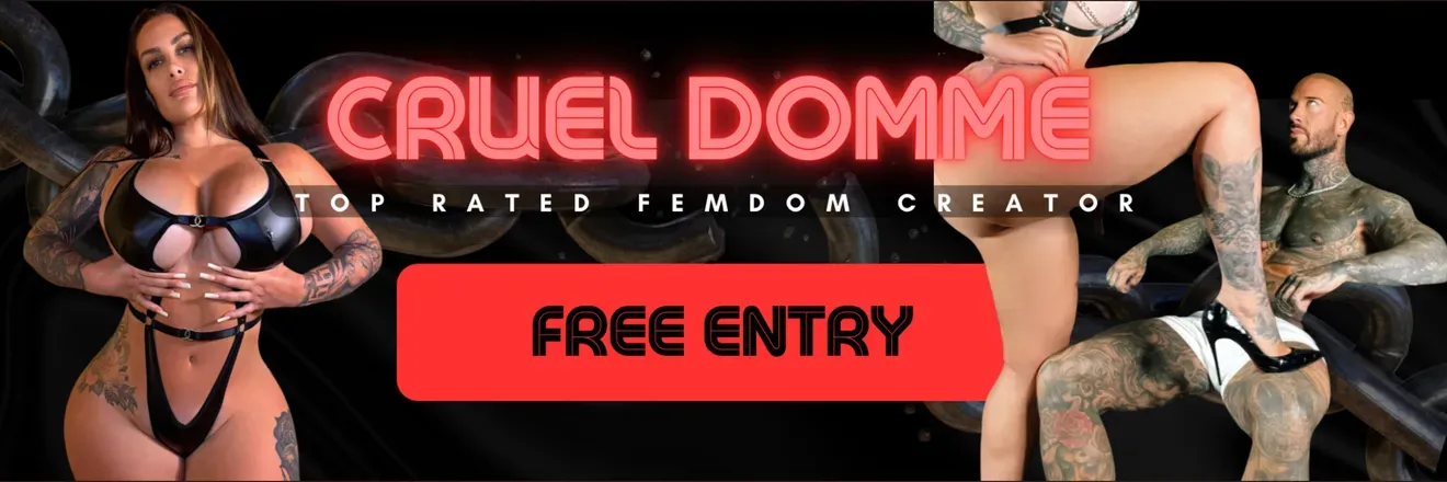 OnlyFans account  crueldomme header 2