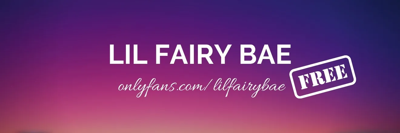 OnlyFans cuenta lilfairybae header 2