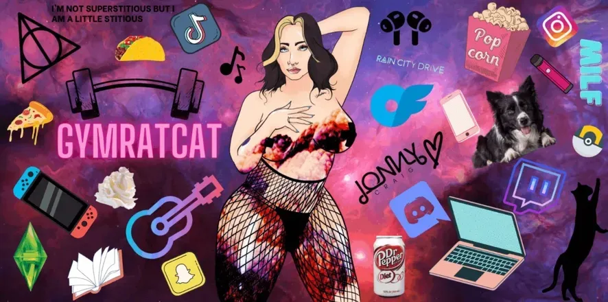 OnlyFans cuenta gymratcat header 2
