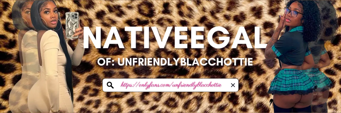 OnlyFans cuenta unfriendlyblacchottie header 2
