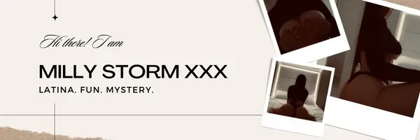 OnlyFans account  millystorm header 2