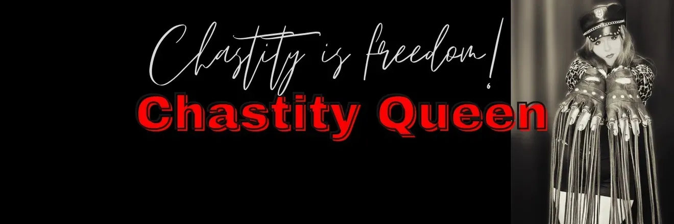 OnlyFans cuenta chastityqueen header 2