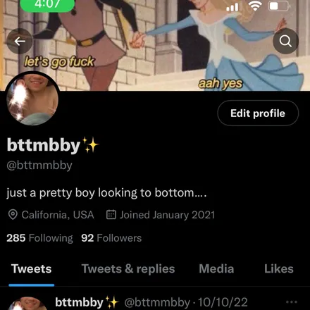 OnlyFans cuenta bttmbbyreina header 2