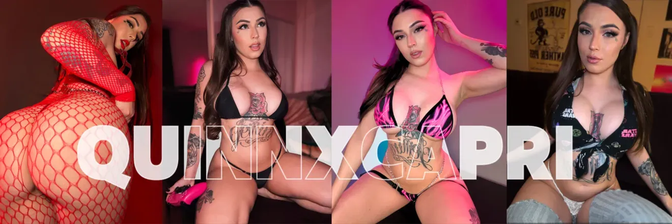 OnlyFans cuenta quinnxcapri header 2