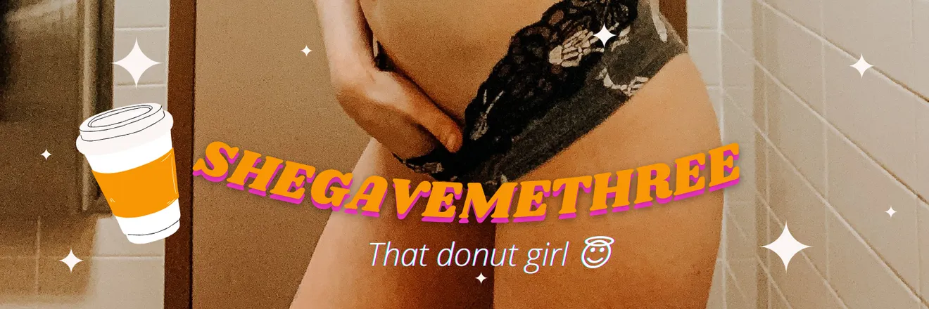 OnlyFans cuenta shegavemethree header 2