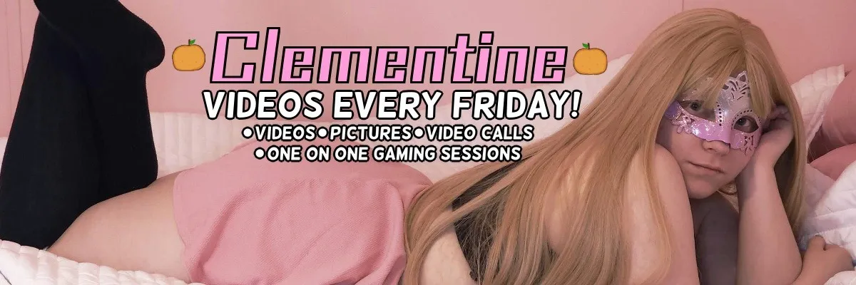 OnlyFans cuenta oxclementinexo header 2