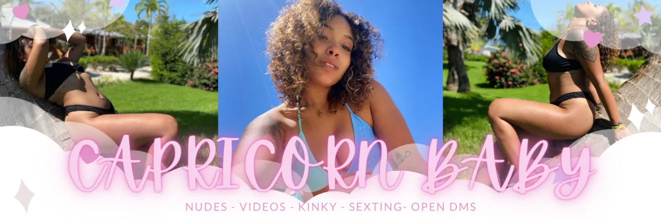 OnlyFans cuenta mycapricornbaby header 2