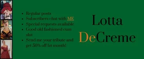 OnlyFans cuenta lottadecreme header 2