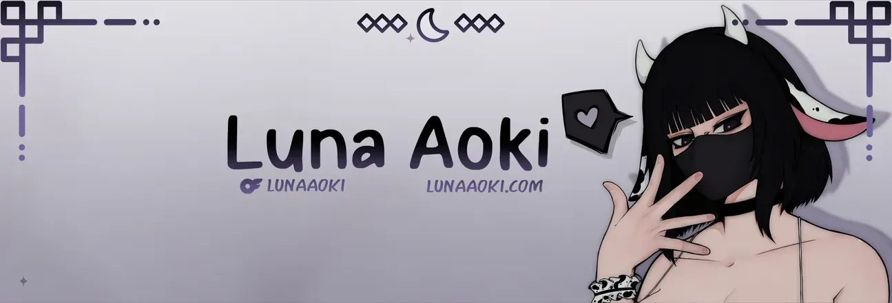 OnlyFans account  lunaaoki header 2