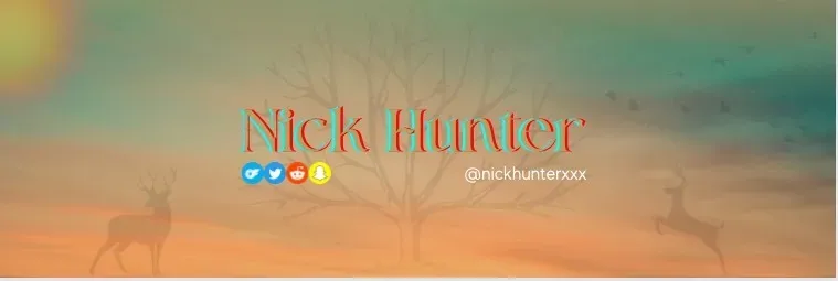 OnlyFans cuenta nickhunterxxx header 2