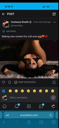 OnlyFans cuenta mami28xo header 2