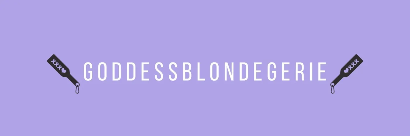OnlyFans cuenta goddessblondegerie header 2
